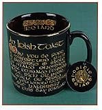 A Black Irish Toast Ceramic Mug