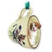   - NEW! Beagle Christmas Ornament Cup of Tea