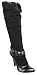 Office Bumpy Strap Boot Blk Hi Sh Lt/sd - 6 Uk