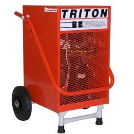 Triton - Compact Portable Dehumidifier With Folding Handle And Pump