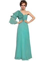 Polyester Long Sleeves  Tiered Homecoming Dress/Prom Dress  With Rhinestones