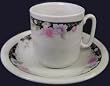 Demitasse cups and saucers set of 6 for Greek Coffee/Espresso