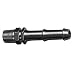 PT Coupling Punch-Lok Series Steel Hex Steel Hose Fitting, Double Groove Lok Nipple, Hose Size x NPT Male