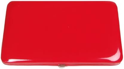 Solid Color Flat Clutch Opera Wallet -- Many Color Options, Red