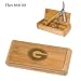New Picnic Time Elan Bamboo University of Georgia Bulldogs Engraved Stainless Steel Corkscrew
