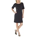 Merona&reg; Ponte Tab Waist Dress - Ebony