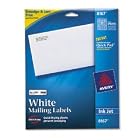 Ink Jet Mailing Labels, 1 2 X 1-3 4, White, 2000 Pack by Avery