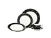 Mikasa Elegant Scroll Black Tea Saucer 6-in.