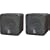 Pyle Home PCB4BK 4-Inch 200-Watt Mini Cube Bookshelf Speaker (Black)