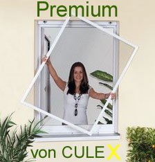 Insektenschutz Fenster Fliegengitter Fliegenschutzfenster BRAUN bis 80 x 100 cm Montagevideo PORTOFREI!!!