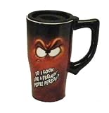 "Do I Look Like Freakin' People Person? " Ceramic Travel Mug