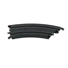 Micro Scalextric G106 Curve 153mm/6' 45 degree (2 Pieces) 1:64 Scale Accessory