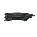Micro Scalextric G106 Curve 153mm/6' 45 degree (2 Pieces) 1:64 Scale Accessory