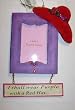 Red Hat Society Picture Frame Ornament - Square