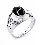 Sterling Silver 2T Polished Ring, Size 9