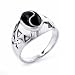 Jewelry : Sterling Silver 2T Polished Ring, Size 9