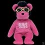Ty Elvis Presley Burning Love Beanie rosa von Ty