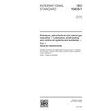 ISO 10438-1:2003, Petroleum, petrochemical and natural gas industries - Lubrication, shaft-sealing and control-oil systems and auxiliaries - Part 1: General requirements
