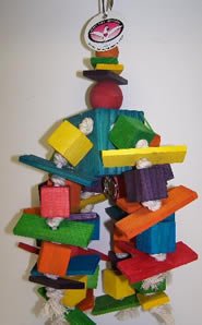 Super Bird Creations Block Buster Large Bird Toy