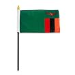 Zambia Flag 4 x 6 inch