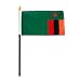 Zambia Flag 4 x 6 inch