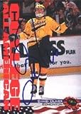 David Oliver, Michigan - Edmonton Oilers Autographed Card