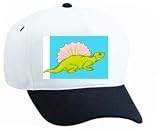White Cap with dinosaur, reptile, fan, extinction, spinosaurus