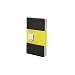 Moleskine Squared Cahier Journal Black Pocket: set of 3 Squared Journals