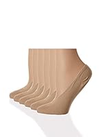 Dim Pack x 6 Calcetines Invisibles (Vainilla)