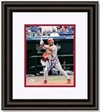 Albert Pujols Autographed St. Louis Cardinals Horizontal Framed 8 x 10 Custom Framed Photograph