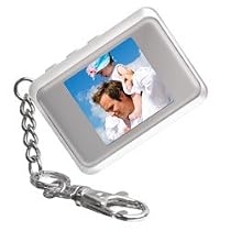 Coby 1.5-Inch Digital Photo Keychain (White)