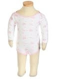 Bebini L/S Lap Shoulder Onesie with Bear Pattern