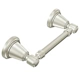 Moen DN3608BN Inspirations Pivoting Paper Holder, Brushed Nickel