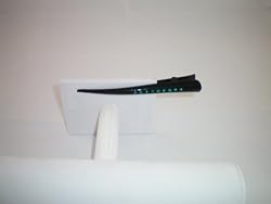 Hair Clip Alligator with Crystals Blue