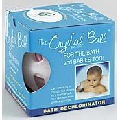The Rainshow'r Crystal Ball Bath 3000 Filter - Chlorine Bath Filter for Tub