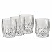 Marquis by Waterford Crystal Oversized Brookside 4 Double Old Fashion, (DOF) Glasses