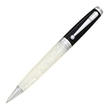 Monteverde Invincia Black and White Resin Ballpoint Pen (MV41173)