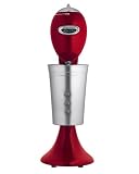 Hamilton Beach 65132H Electrics All-Metal Drink Mixer, Carmine Red