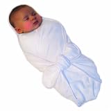 Loving Baby Swaddle Blanket, Traditional White, The Perfect Swaddle!
