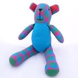 Multicoloured teddy