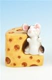 Mouse and Cheese Salt & Pepper Shaker Set