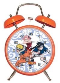 Naruto Team 7 Orange Twinbell Alarm Clock NRC07