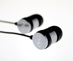 NuForce NE-700X (Aqua Silver) Titanium Coated In-ear Headphones