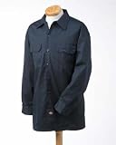 Dickies Long Sleeve Work Shirt S Dark Navy