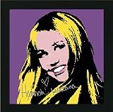 Disney Hannah Montana Secret Pop Star (purple) Framed Art