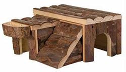 TRIXIE LUKA WOOD HAMSTER HOUSE
