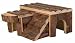 TRIXIE LUKA WOOD HAMSTER HOUSE