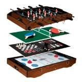 Franklin Sports 6-In-1 Table Top Game Center
