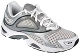 Ryka Women's Moa Moa Running Shoe,White/Silver/Dk Grey,8 M