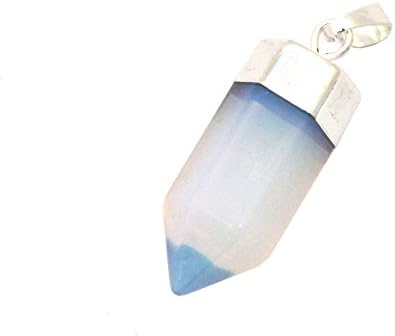 Opalite Chakra Pendant with Chain Necklace